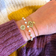 Izabel Camille Miss Bracelet - Gold/Pearls