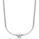 Pandora Moments Heart Clasp Snake Chain Necklace - Silver