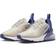 Nike Air Max 270 W - Light Bone/White/Metallic Silver/Diffused Blue