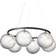 Nuura Miira Circular Rock Grey/Optic Clear Pendel ∅ 80cm