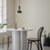 Groundwork Larry Black/Brushed Brass Pendellampa ∅ 19cm