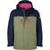 Trollkids Kid's Bryggen 3in1 Jacket - Navy/Dusky Olive/Light Magenta