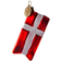 Brink Nordic Flag Red/White Juletræspynt 7cm