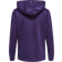 Hummel Core XK Poly Full Zip Hood Sweat - Acai (212651-3332)