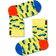 Happy Socks Kid's Little Camper Gift Set 4-pack - White/Yellow/Navy/Light Blue/Green