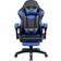 Neo Racing Computer Gaming Office Chair With Footrest - Blue