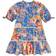 Zimmermann Girl's Floral Cotton Dress - Blue