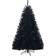 Costway Hinged Artificial Black Christmas Tree 72"