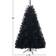 Costway Hinged Artificial Black Christmas Tree 72"