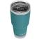 Yeti Rambler Tumbler with MagSlider Lid River Green Travel Mug 30fl oz