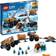 LEGO City Arctic Mobile Exploration Base Crane Vehicle Platform & Trailer 60195