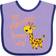 Inktastic My Glamma Loves Me- Cute Giraffe Baby Bib