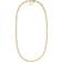 Fossil Heritage D Link Anchor Chain Necklace - Gold