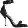 Alexander McQueen Satin Sandals - Black