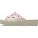 Crocs Classic Platform Slide Snake Print - Bone/Multi