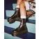 Dr. Martens Jetta Hi Max Buttero Leder Boots - Schwarz