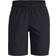 Under Armour Kid's Woven Wordmark Shorts - Black/White (1383341-001)
