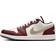 NIKE Air Jordan 1 Low SE W - Sail/Dark Team Red/Dark Smoke Grey/Metallic Gold Grain