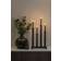 Konstsmide 4 Bulb Black Adventsljusstake 29cm