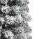 vidaXL Artificial Spruce Hinged with Flocked Snow Green and White Christmas Tree 120cm