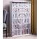 VCM CD DVD Stand White Reolsystem 60x92cm
