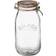 Kilner Round Iron lock Kitchen Container 2L