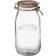 Kilner Round Iron lock Köksbehållare 2L