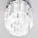 Orion Prism LED Chrome/Clear Ceiling Flush Light 10cm