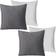 Brentfords Insert Geometric Cushion Cover Grey (45x45cm)