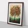 Marlow Home Co Single Picture Walnut Framed Art 25x34cm