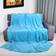 Fleece Light Blue Blankets Blue (200x150cm)