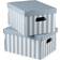 Compactor RAN11111 Blue/White Storage Box