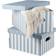 Compactor RAN11111 Blue/White Storage Box