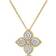 Roberto Coin Princess Flower Pendant Necklace - Gold/Diamonds