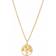 Lund Copenhagen Tree Of Life Pendant - Gold/White