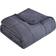All-Season Dark Grey Weight blanket 9.1kg Grey (203.2x152.4cm)