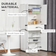 Homcom Kitchen Pantry White Storage Cabinet 76.2x180.3cm