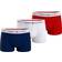Tommy Hilfiger Underwear Boxershorts Essential 3-Pack - Marinblå/Ljusgrå/Röd/Vit