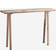 Madam Stoltz Wooden Natural Console Table 25x105cm