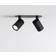 Astro Ascoli Twin Recessed Matt Black Projecteur