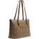 Coach Gallery Tote In Signature Canvas - Gold/Khaki Saddle 2