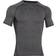 Under Armour Men's HeatGear Armour Short Sleeve Compression Shirt - Carbon Heather/Black