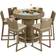 Maze Winchester Outdoor Bar Set, 1 Table incl. 6 Chairs