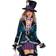 Leg Avenue Kvinnlig Mad Hatter Deluxe Maskeraddräkt