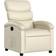 vidaXL 371714 Cream Armchair 31.5"