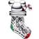 Pandora Festive Mouse & Stocking Charm - Silver/Multicolour