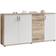 Stella Trading Bobby Old Style / White Chest of Drawer 160x82cm