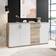 Stella Trading Bobby Old Style / White Chest of Drawer 160x82cm