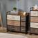 Homcom 3-Tier Multicoloured Chest of Drawer 80x78.5cm