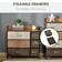 Homcom 3-Tier Multicoloured Chest of Drawer 80x78.5cm